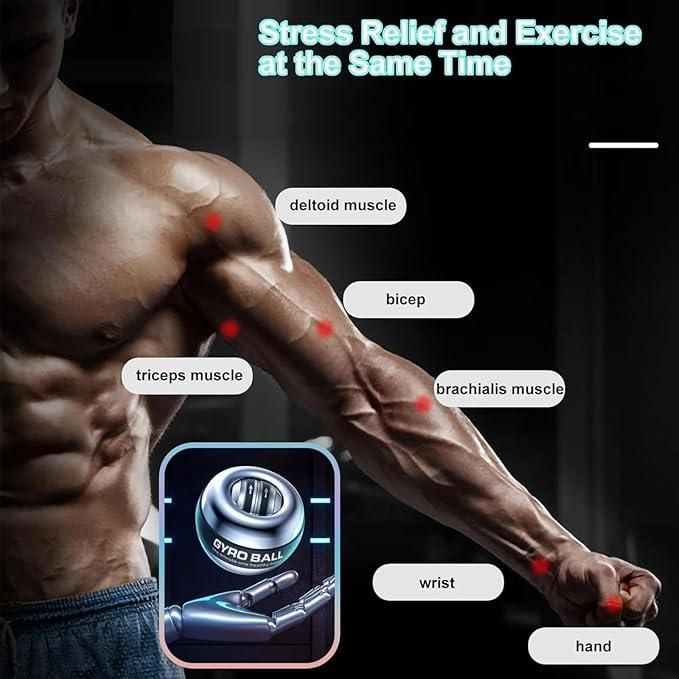 Advanced Gyro Wrist Strengthener Ball