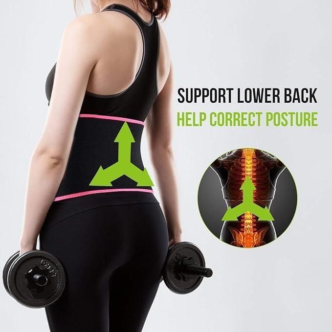 Flexora Sweat Belt – Waist Trimmer & Fat Burner