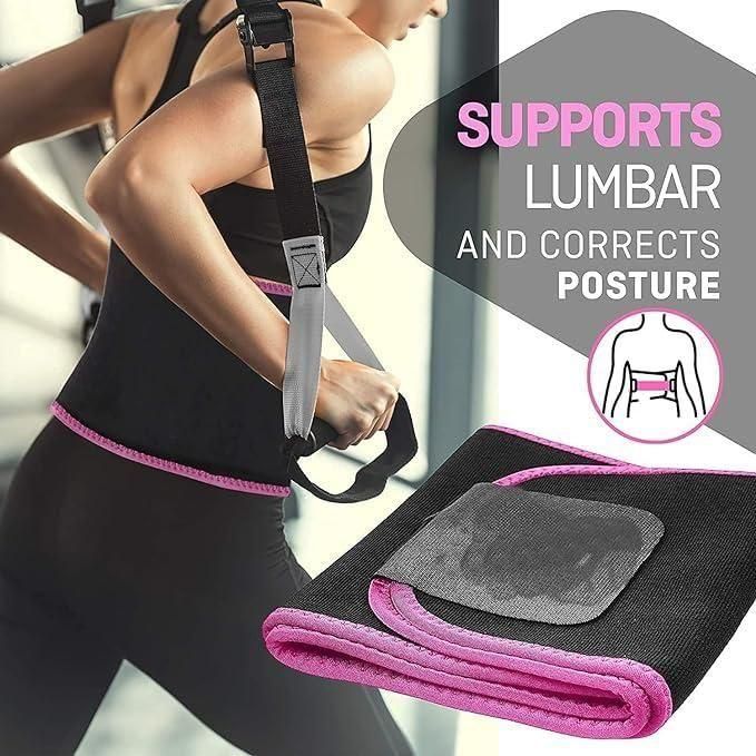 Flexora Sweat Belt – Waist Trimmer & Fat Burner